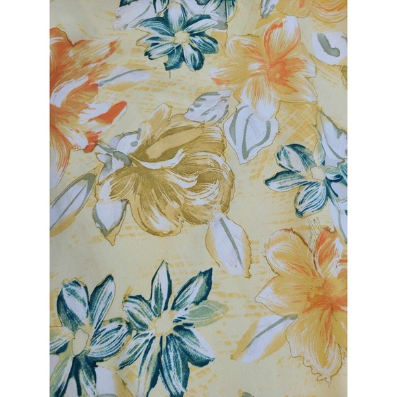 Y2K 90s Retro Coquette Coconut Girl Size Small 100% Silk Floral ‎ Skirt - Picture 8 of 12